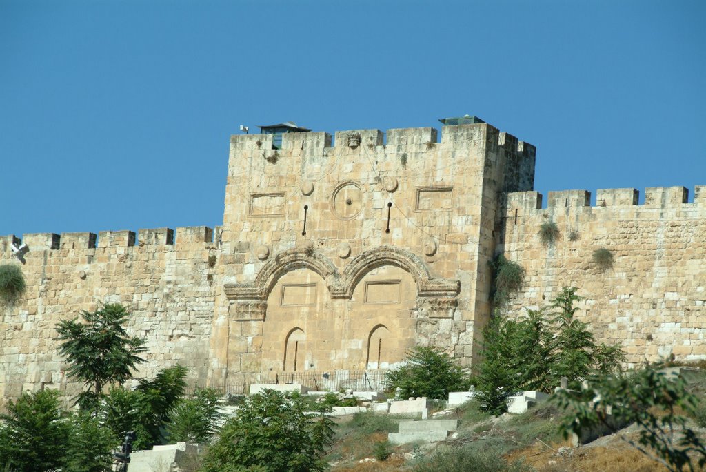 Jerusalem Golden Gate by Gunnar Eide