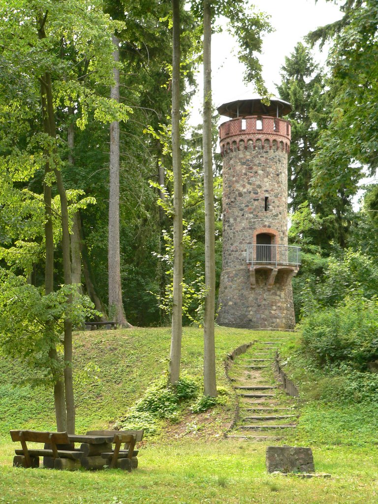 Askanierturm Wildau by Ralf Roletschek