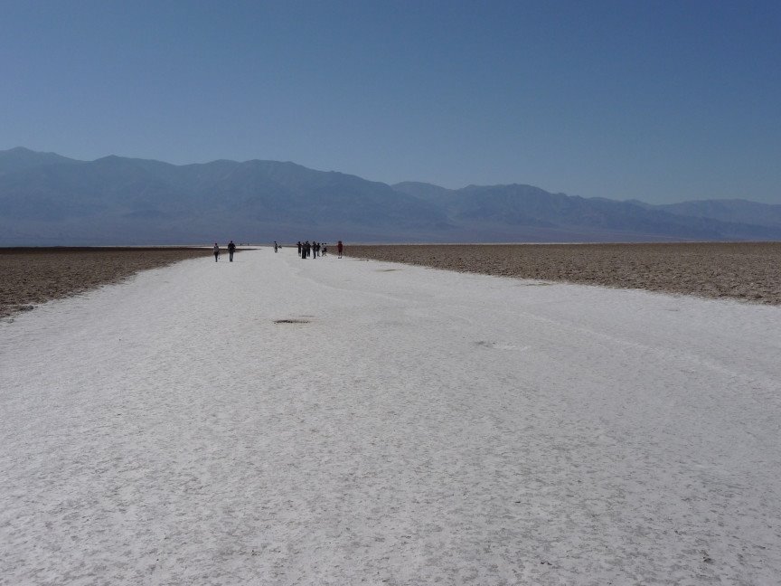 Salt flats at the badwater basin by APstore