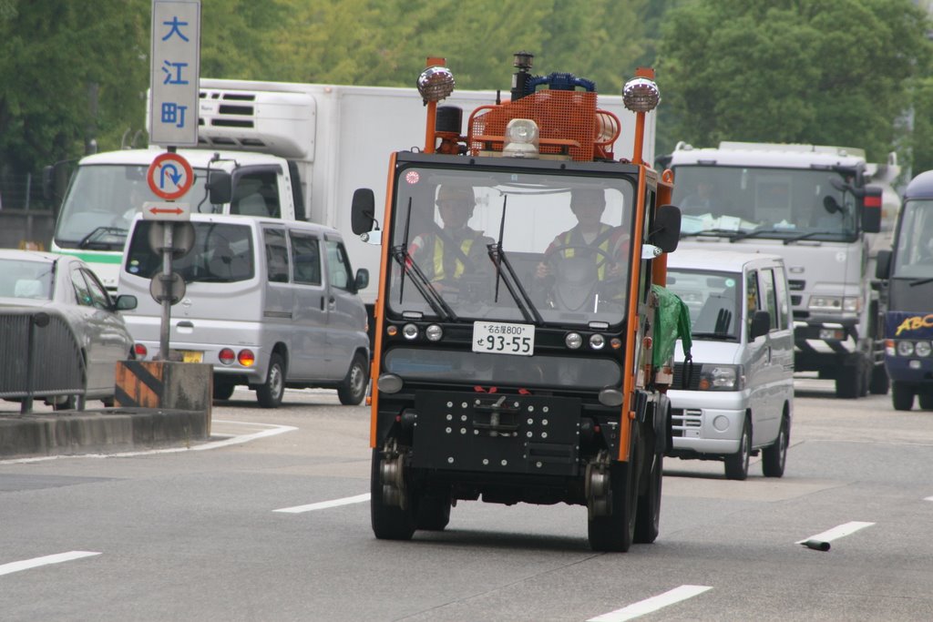 パノラマカー三途の川の渡し人 by 松井　孝蔵