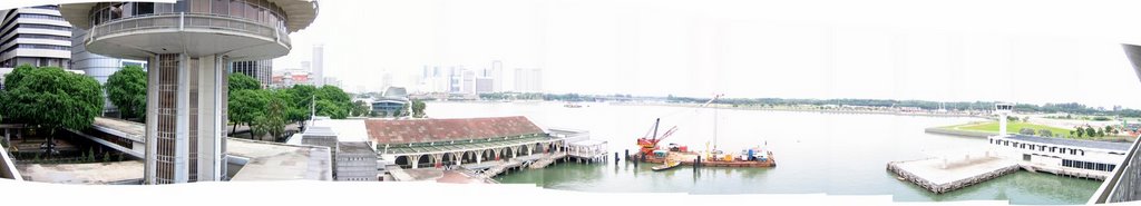 View out of the Neptune Restaurant (Demolished) by kimloon