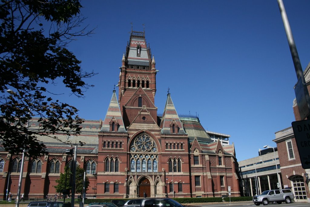 Harvard Memorial Hall by Joe Bonk