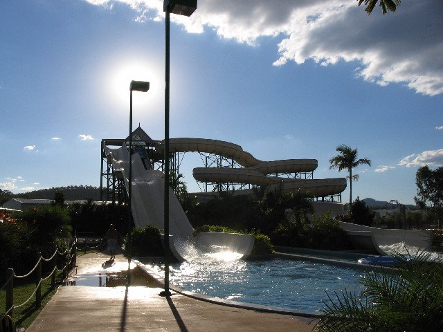 Wet And Wild Water Park by Steve Busson