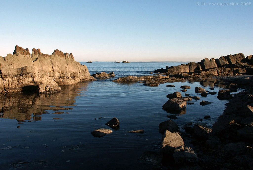 Seafield rock formations by Ian McCracken