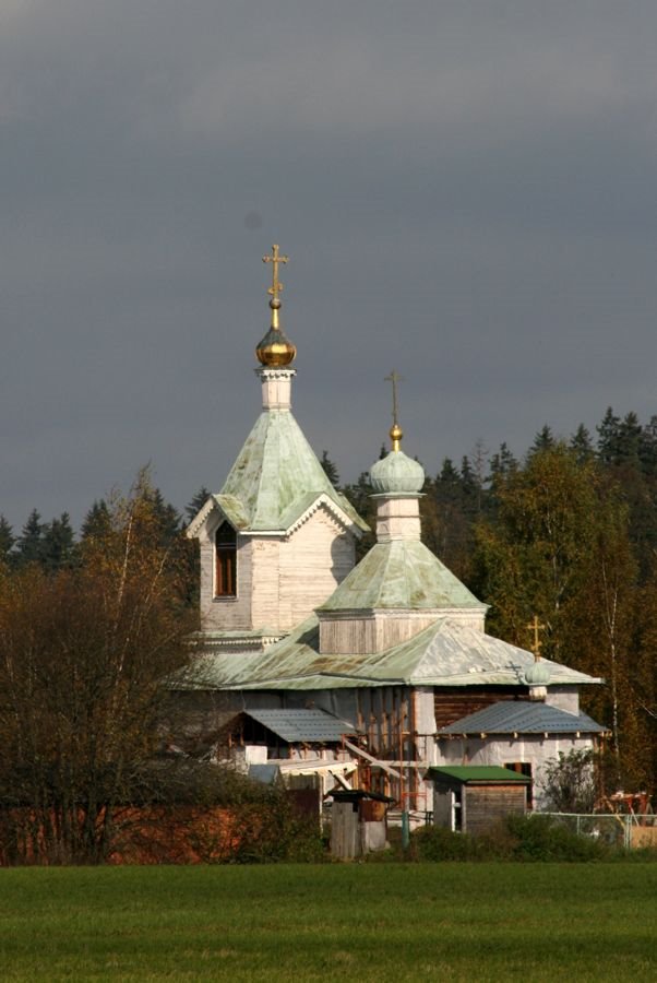 Small wooden church by gregsuslov