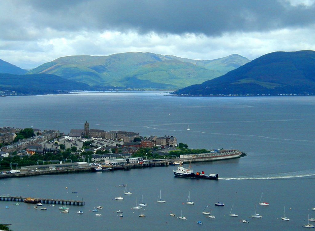 Gourock Ferry by Gaylen Walker