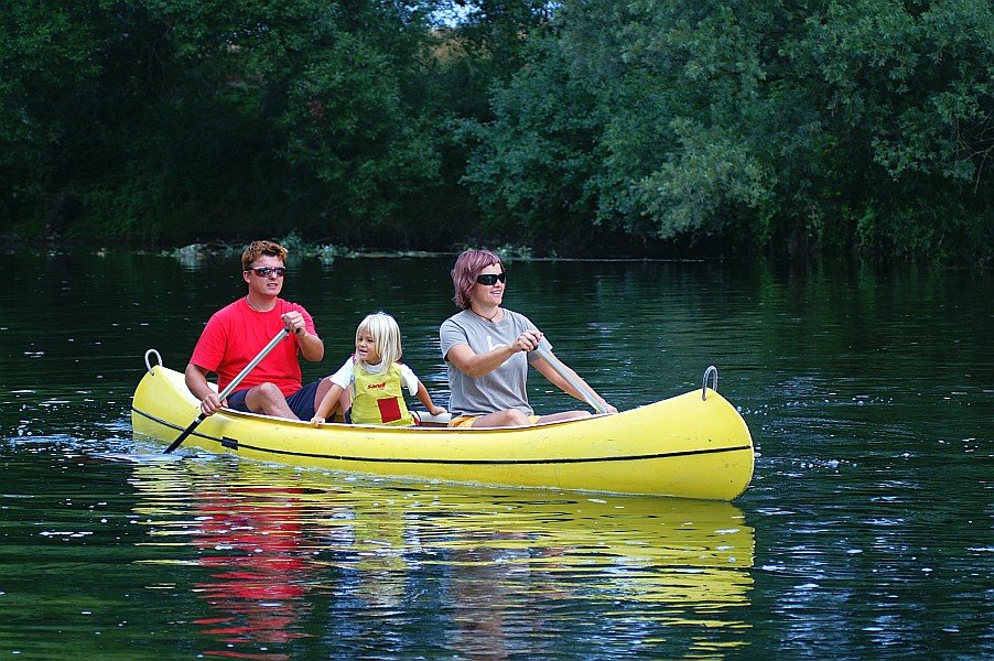 Kanu trip on river Krka by mitja.o