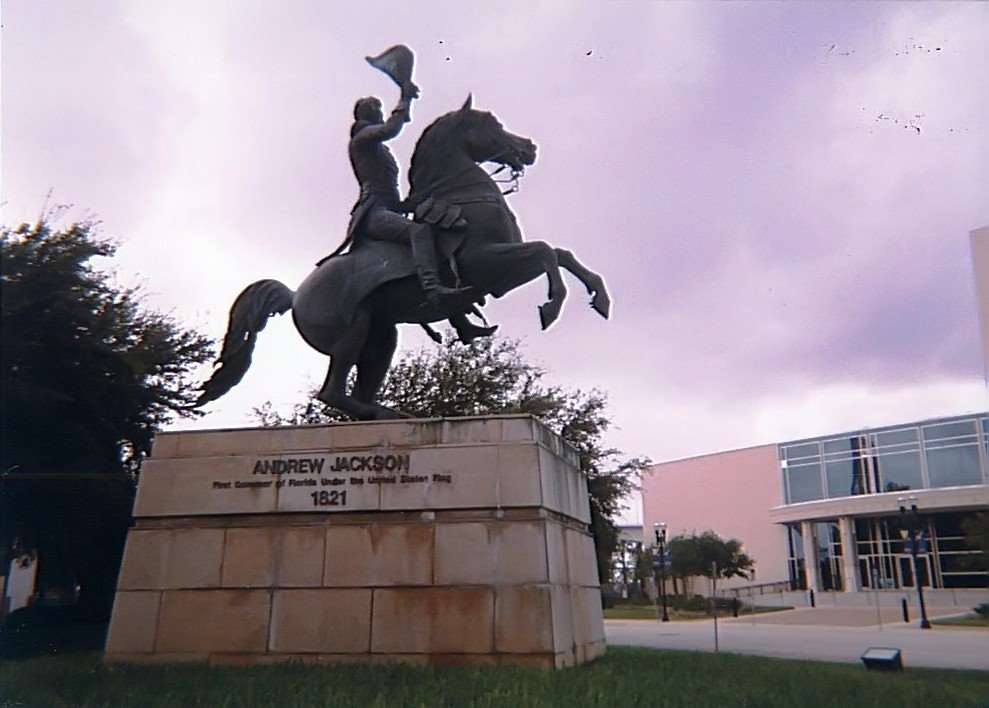 Andrew Jackson in his town by andrzej polak