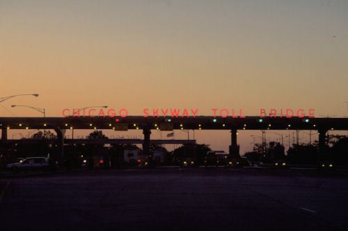 Chicago Skyway Toll Bridge, I-90 (Sep. 1995) by hanoitaxi