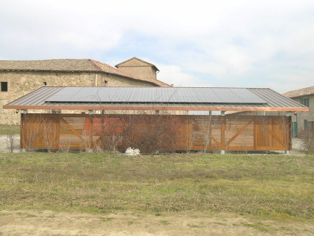 Tettoia fotovoltaica by SistemaEnergia