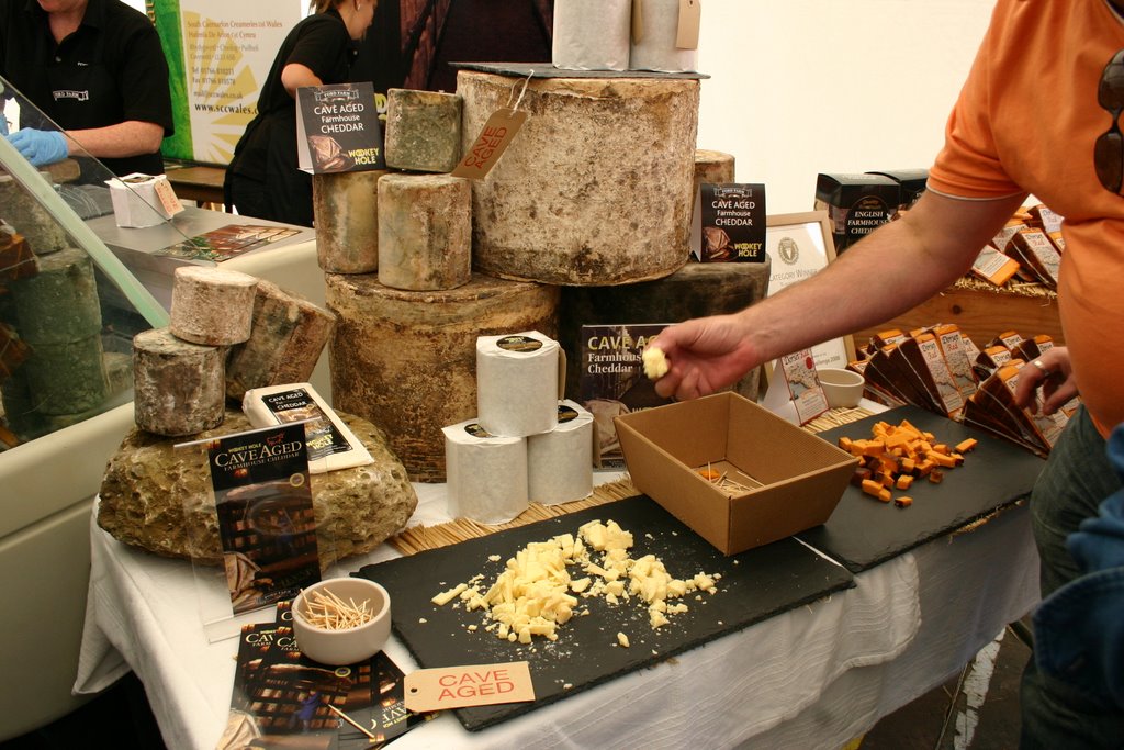 Cardiff Cheese festival Cardiff castle 2008 by robcmar