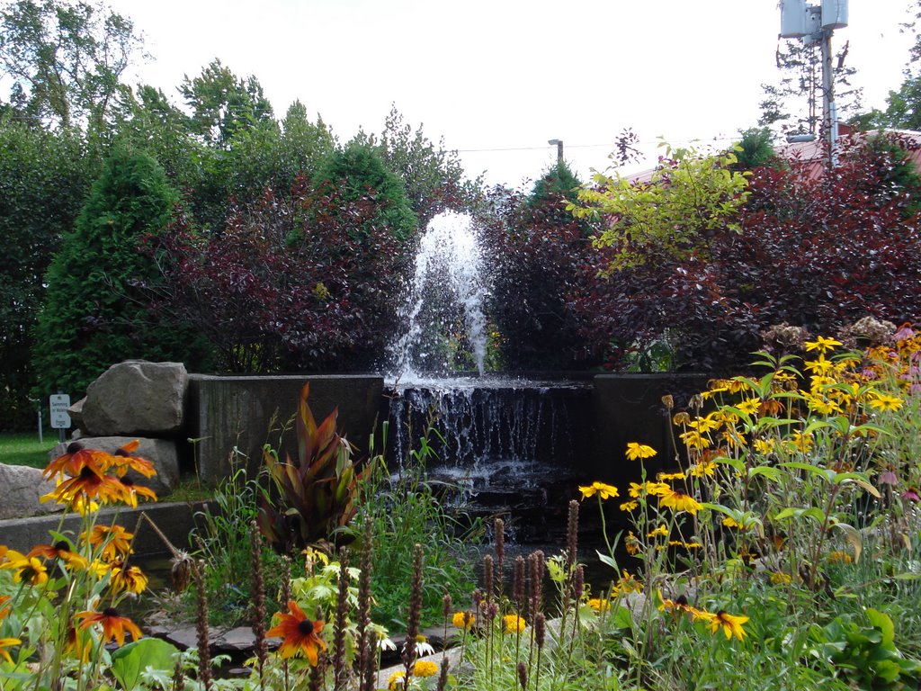 Fountain at Bellevue Park by Billy Wilson