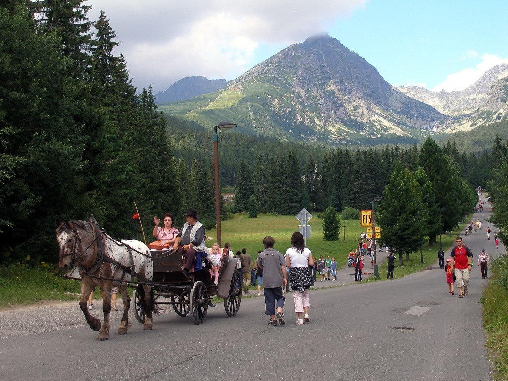 Štrbské Pleso by Jozef Kotulič