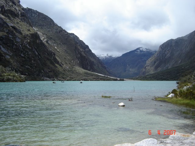 Laguna de llanganuco (vista noreste) by Nicanor Mayorga Medi…