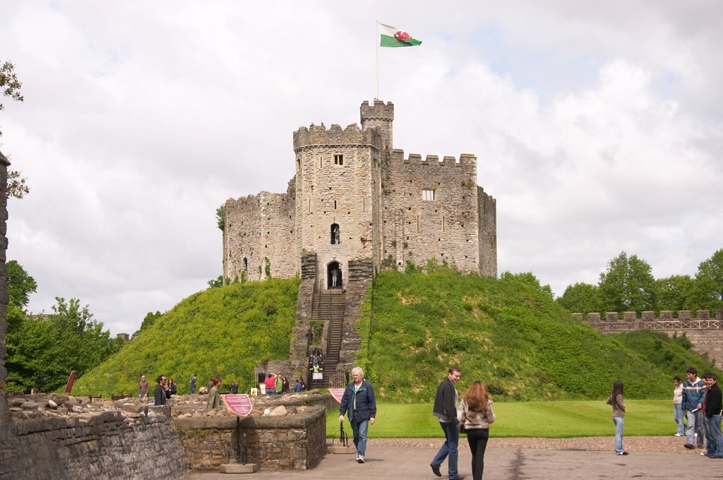 Cardiff castle by Alexey Kostin