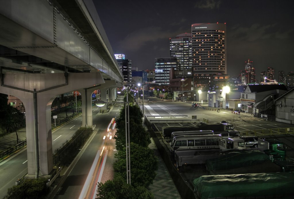 View northeast from Hinode Station (1103) by www.tokyoform.com