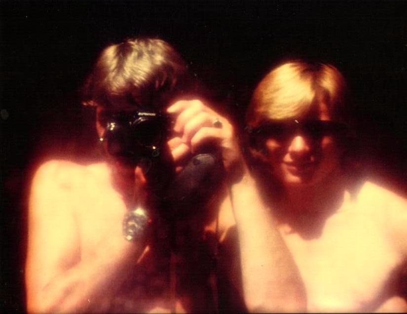 Steve & Paul 1978 by Steve Paxton