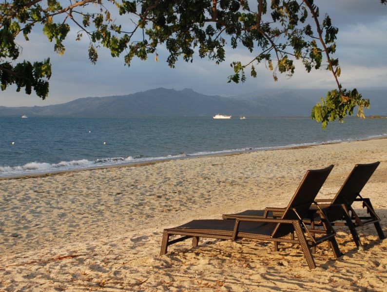 Lazing by the beach at Sofitel by ebdsouza