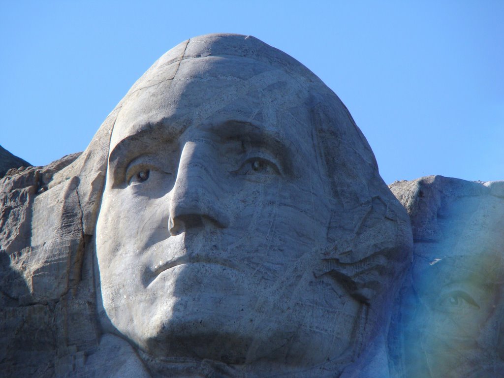 President Washington at Mount Rushmore by acrabat