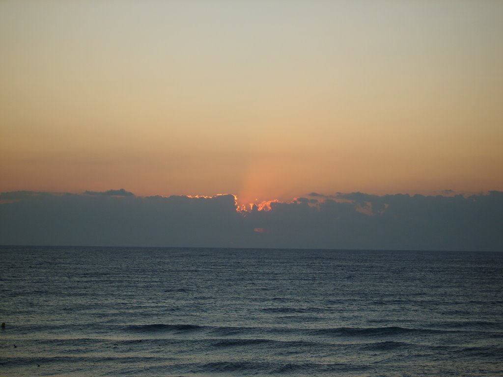 Sunrise from Hotel Idalo balcony by Alex Powell