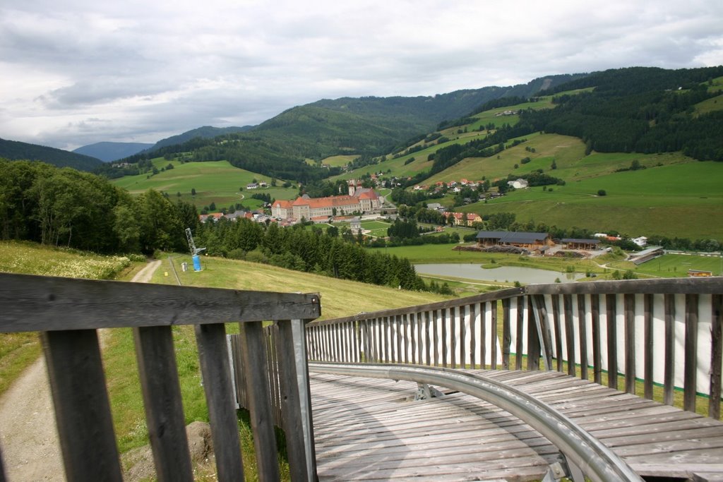 On the bridge by Mihaly Barosi