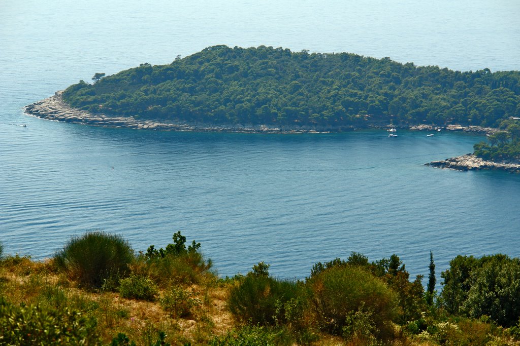 Dubrovnik - Isla maldita - cala interior by tonisavbcn