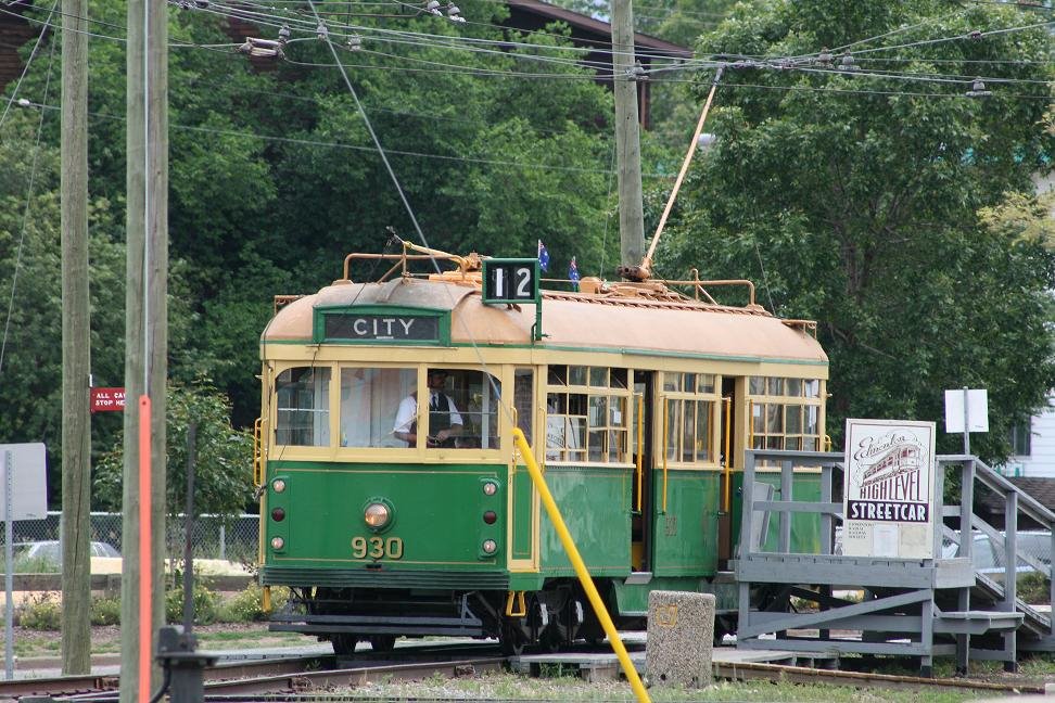 Edmonton High Level Streetcar - Old Strathcona by Richard F Dobbin