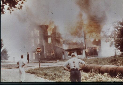 Whitevale Mill Fire - 1961 by whitevale