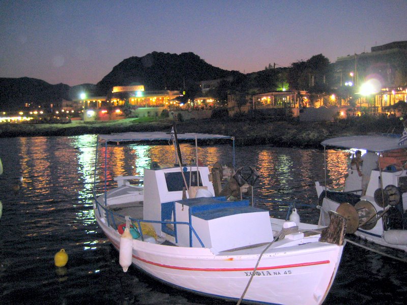 AGIA MARINA BY NIGHT by Gianni Lydia