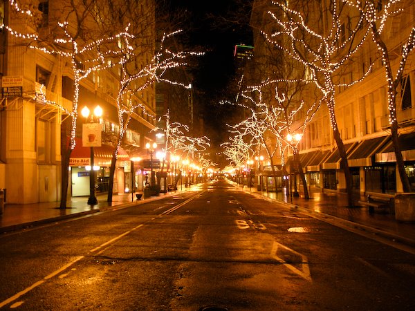 Christmas Lights in PDX by Joshua Seaman Photog…