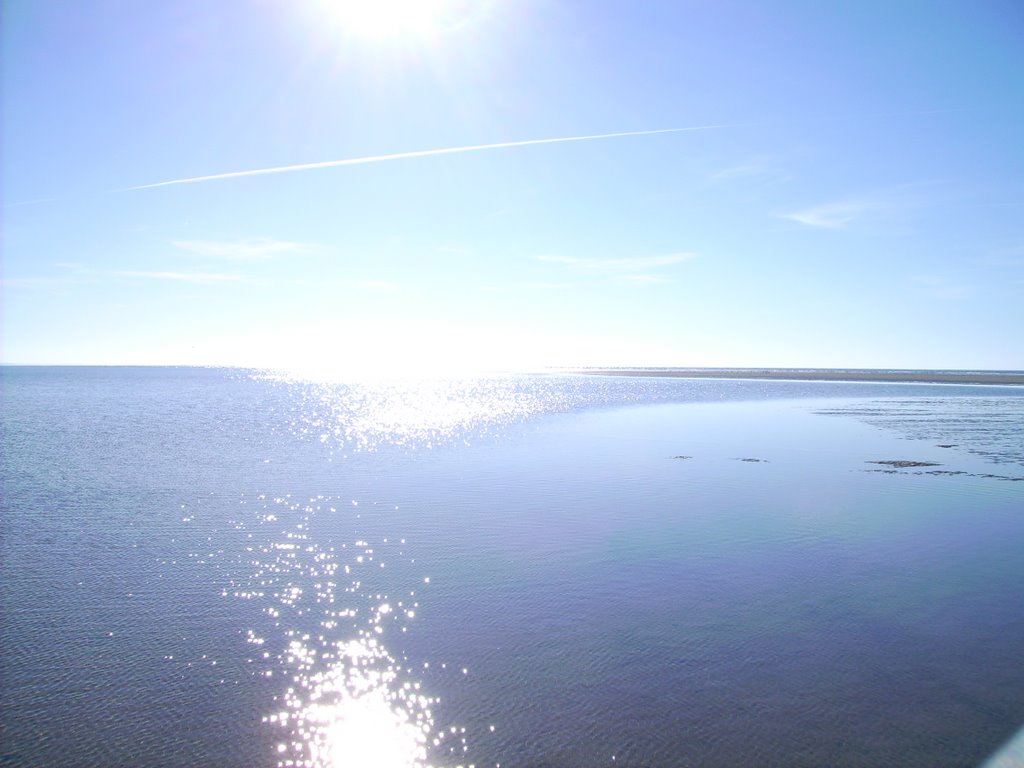 Reflektion des Sonnenlichts, Spiekeroog by ahässler