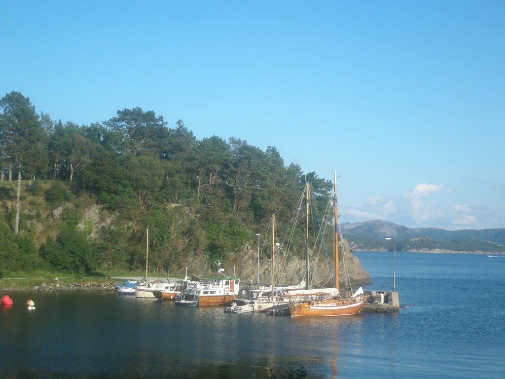 Boats at Ramsvig by sureyya tuncel