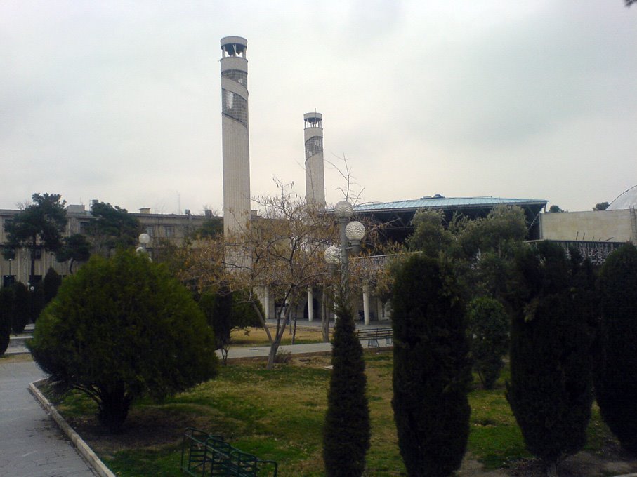 Tehran University , Winter 2007 by Behrooz Rezvani