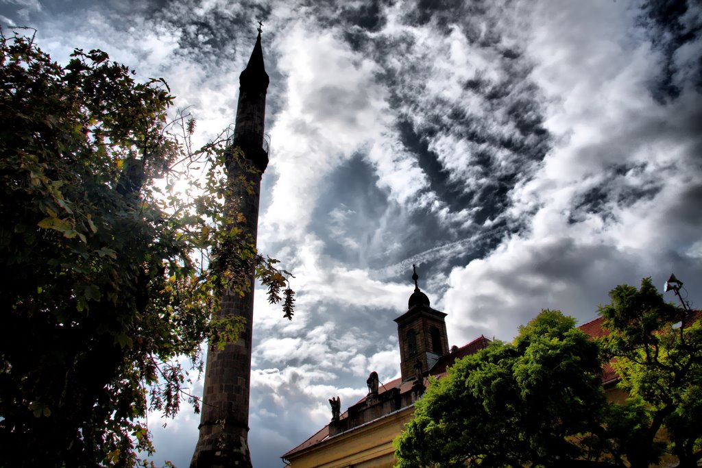 Minaret, Eger by Petr Kraumann