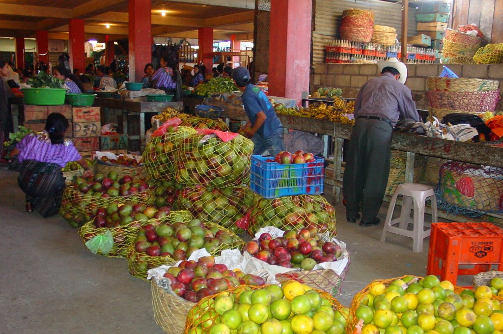 GUATEMALA, Santiago Atitlán: Market by Nell van den Bosch -…