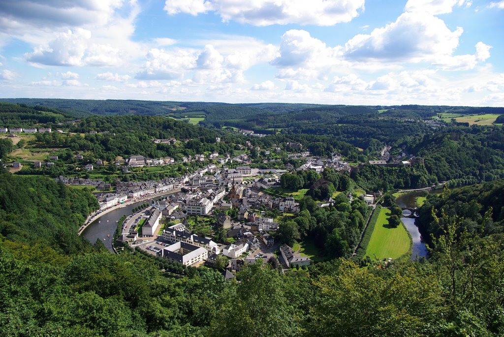 Bouillon, view from the hill by heristoff