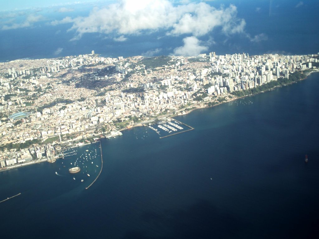 Vista Aérea - Chegando na Bahia by paty_jp