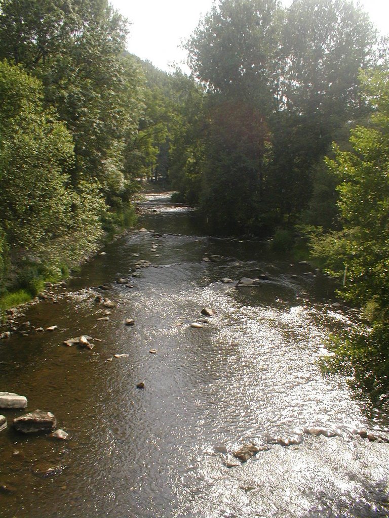 River in St Leonard des Bois by Gary Peak