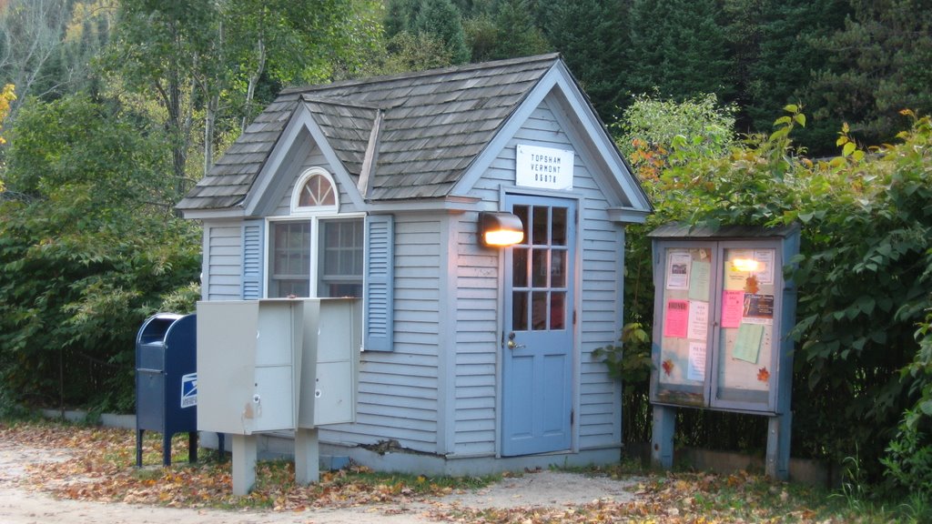 Topsham, Vermont Post Office by bladerunner3a