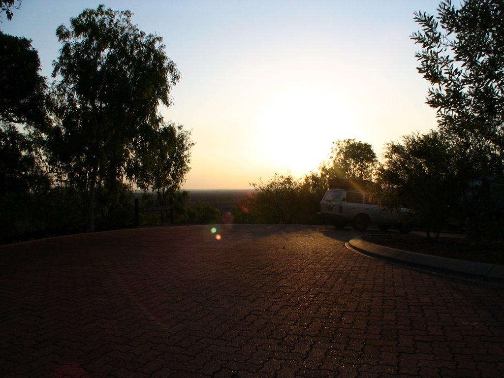 Sunset at Window to the Wetlands by Wibo Hoekstra