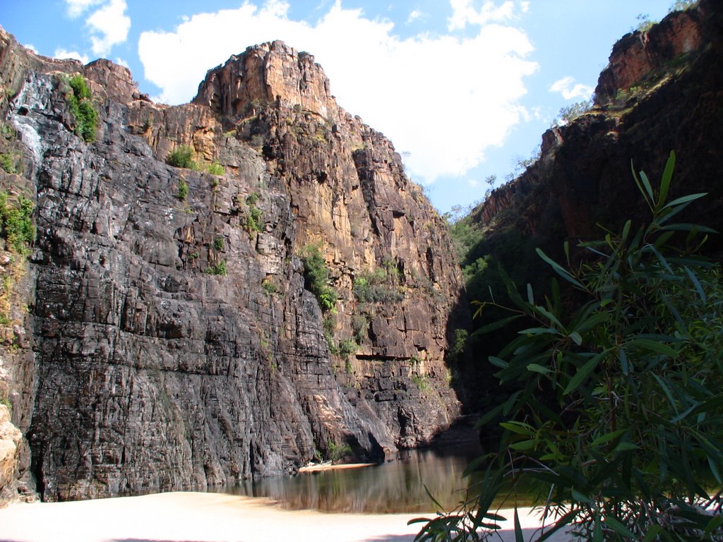 Twin Falls in October (very dry) by Wibo Hoekstra