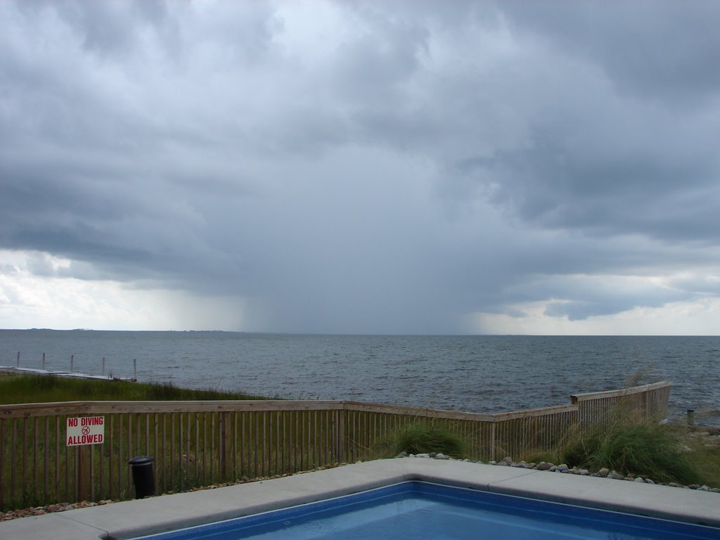 Storm brewing on Albemarle Sound by walmond217