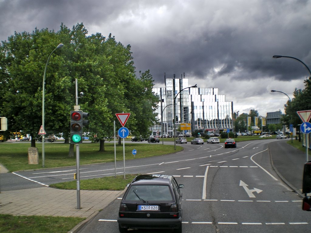 Building looking from Leipziger Strasse, Kassel by Gareth.Stadden