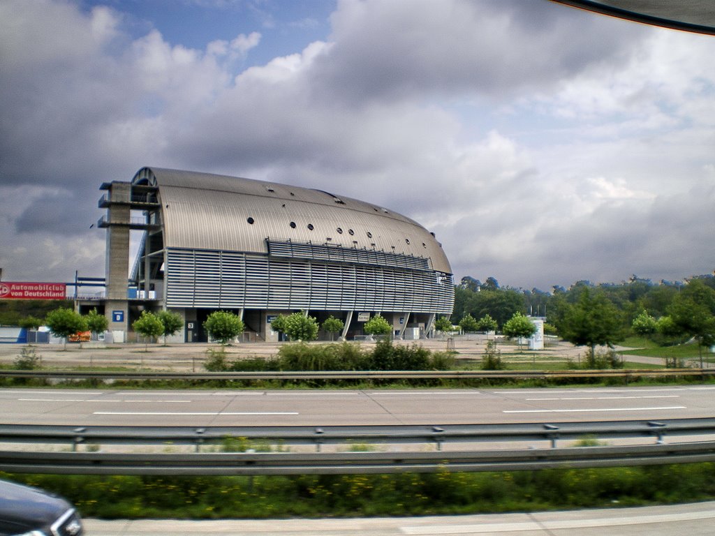 Hockenhiem From the A6 by Gareth.Stadden