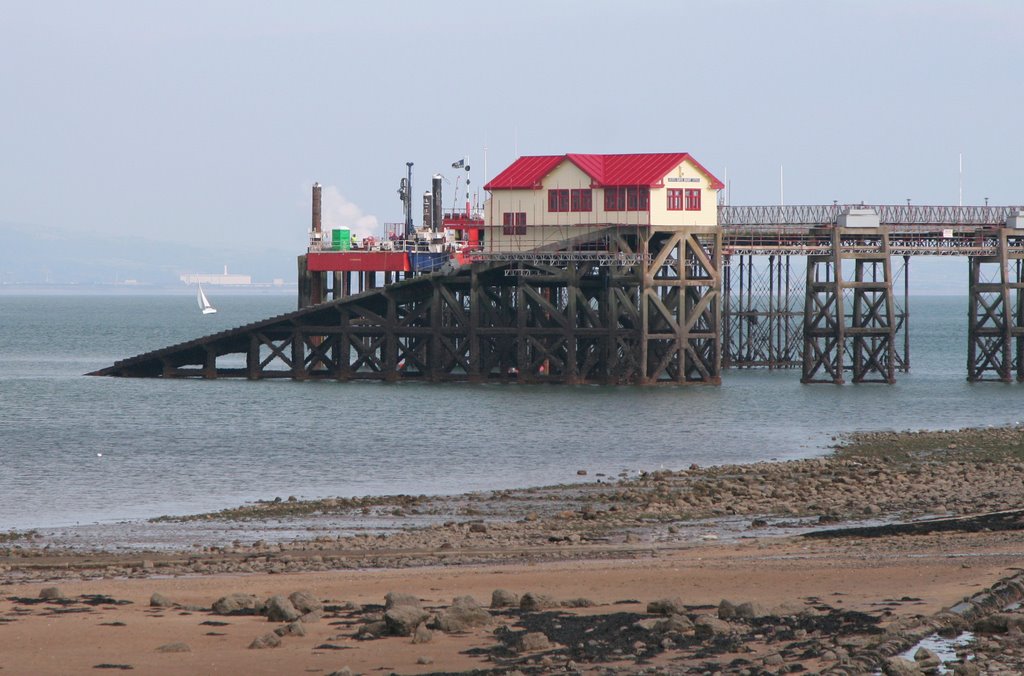 Lifeboat Station on Mumbles Pier by Dave Taskis