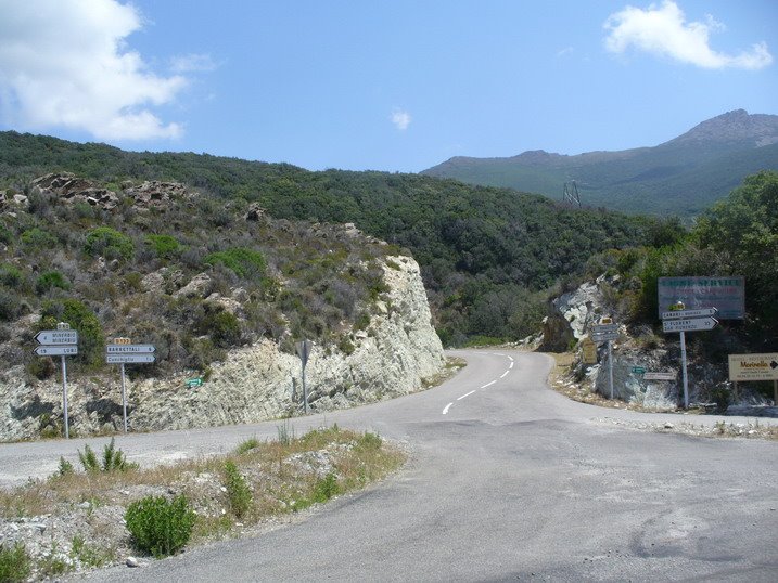 Cap Corse - signs on D80-D133 by jeffwarder