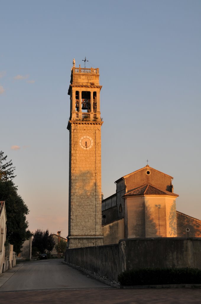 Chiesa e Campanile di Rua by ANDREA TONON