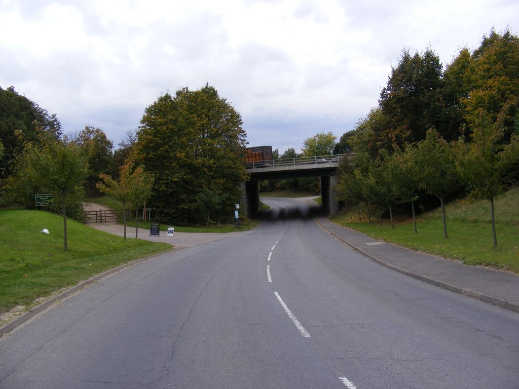 A12 Bridge over B1029 Upper Street by Photofirst