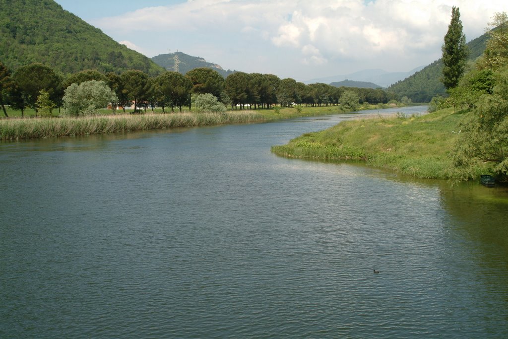 Piediluco Terni Il Canale by Silvano Saveri