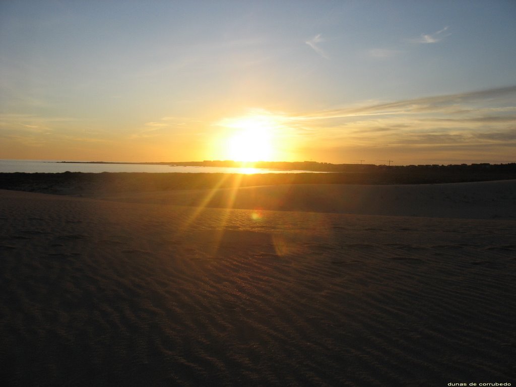 Sunset corrubedo dunes by Manuel Martin Sabor